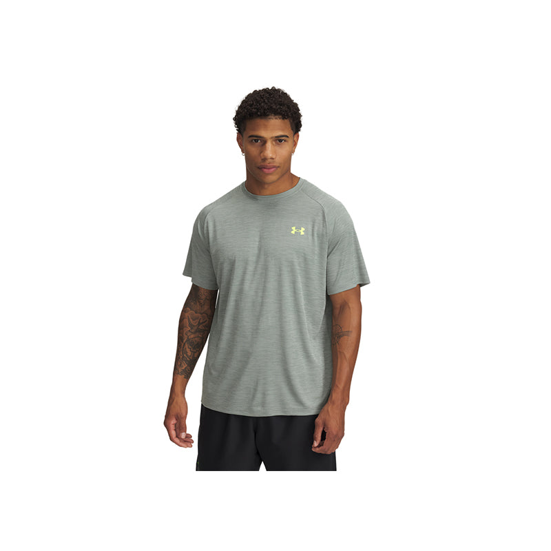 UA Men Tech Textured Short Sleeve | 1382796