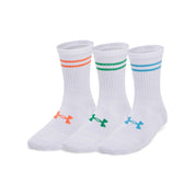 UA Women Essential Novelty 3-Pack Mid Crew Socks | 1382942