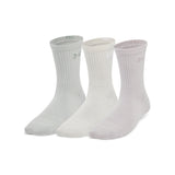 UA Women Essential Novelty 3-Pack Mid Crew Socks | 1382942