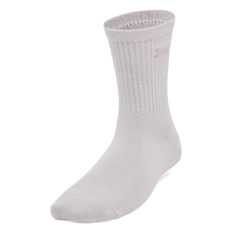 UA Women Essential Novelty 3-Pack Mid Crew Socks | 1382942