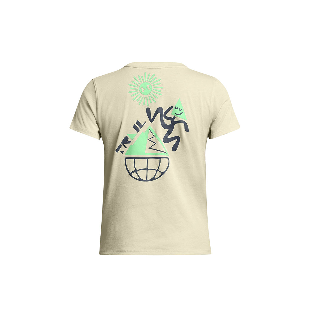 Under Armour Women Run Trail Graphic SS | 1383036-273