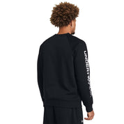 UA Men Rival Fleece MultiPrint Crew | 1383093