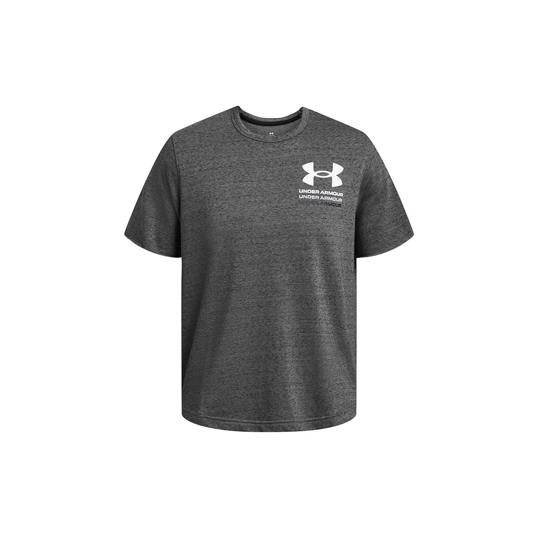 UA Men Rival Terry Color Block Short Sleeve | 1383104