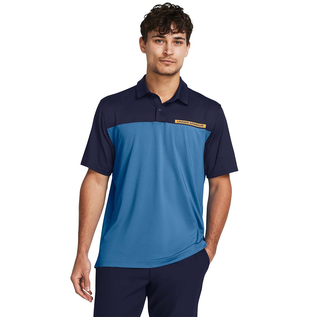 Under Armour Men T2G Color Block Polo | 1383139-406