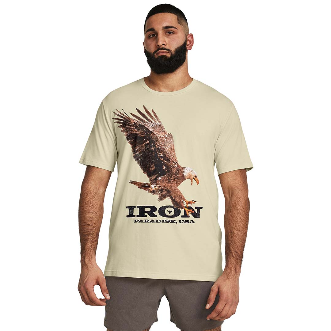 Under Armour Men Project Rock Eagle Graphic Short Sleeve | 1383224-273