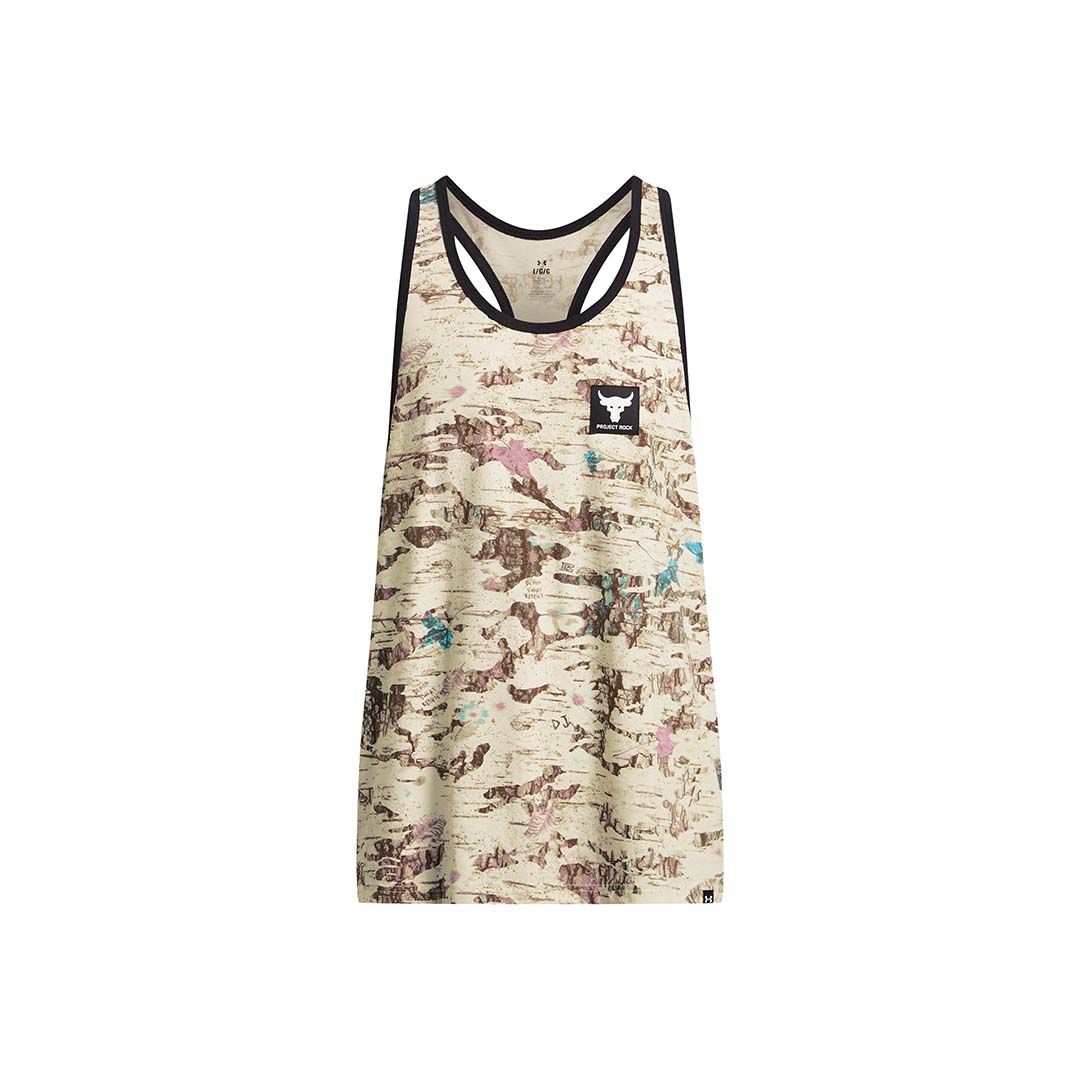 Under Armour Men Project Rock Camouflage Graphic Tank | 1383226-273