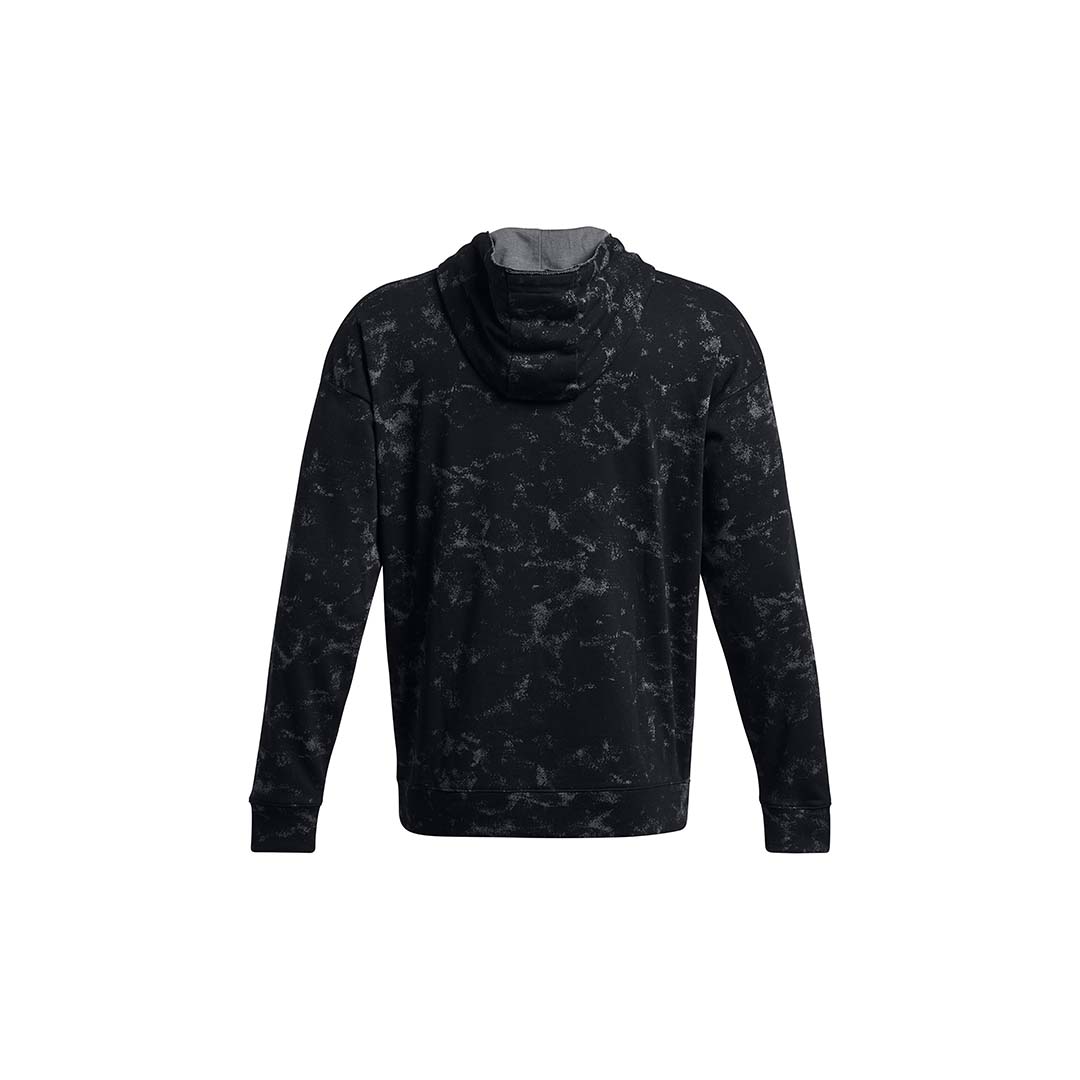 Under Armour Men Project Rock AOP Rival Terry Hoodie | 1383289-001