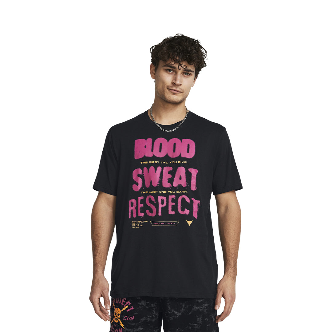 Under Armour Men Project Rock BSR Graphic Short Sleeve  | 1383304-001