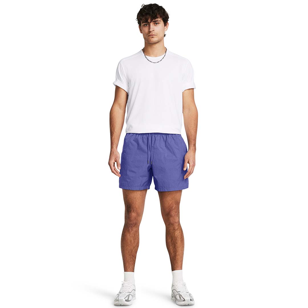 UA Men Crinkle Woven Volley Shorts | 1383351