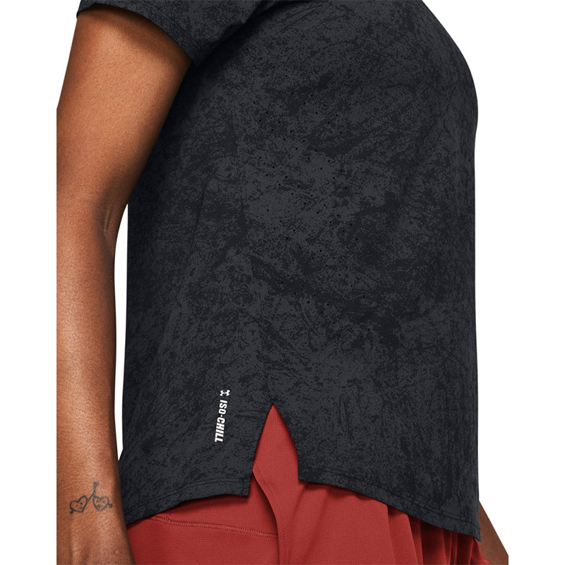 Under Armour Women Launch Elite Printed Short Sleeve | 1383365-002