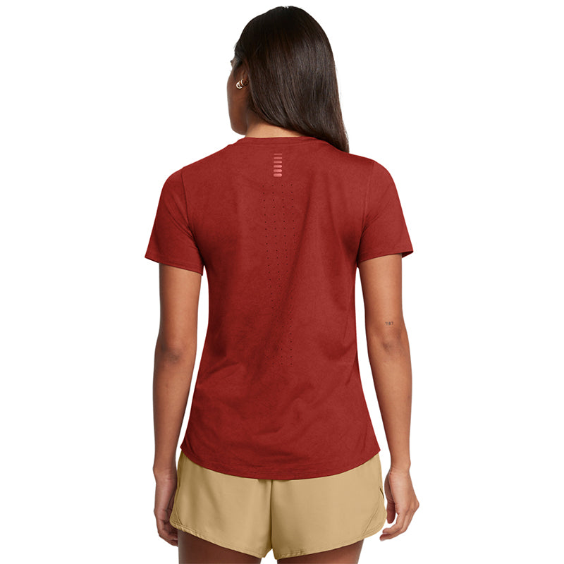 Under Armour Women Launch Elite Printed Short Sleeve | 1383365-840