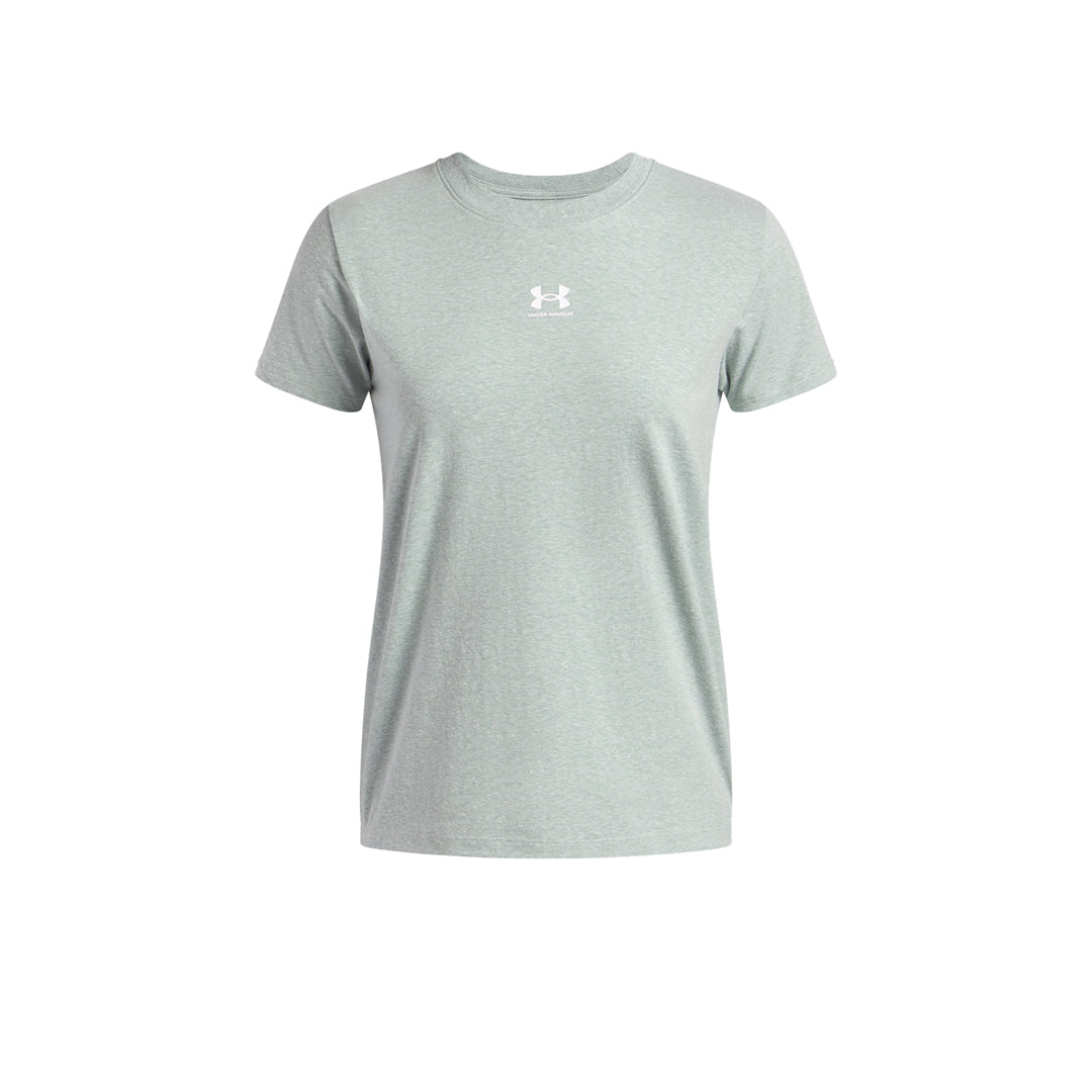 Under Armour Women Rival Core Short Sleeve | 1383648-349