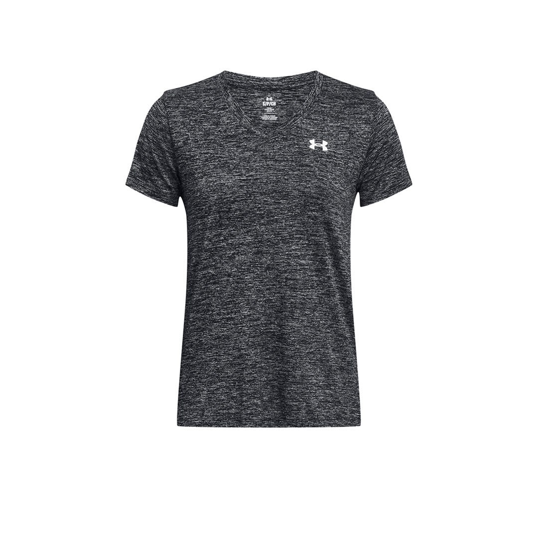 Under Armour Women Tech Twist Short Sleeve V Neck | 1384227-001