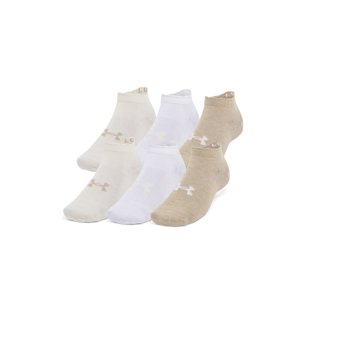 Under Armour Unisex Essential 6-Pack Low Cut Socks | 1386239-299