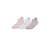 UA Women Play Up 3-Pack No Show Tab Socks | 1386250
