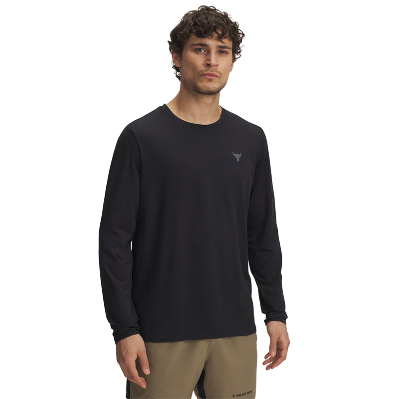 Under Armour Men Project Rock Authentic Crew Long Sleeve | 1386871-001