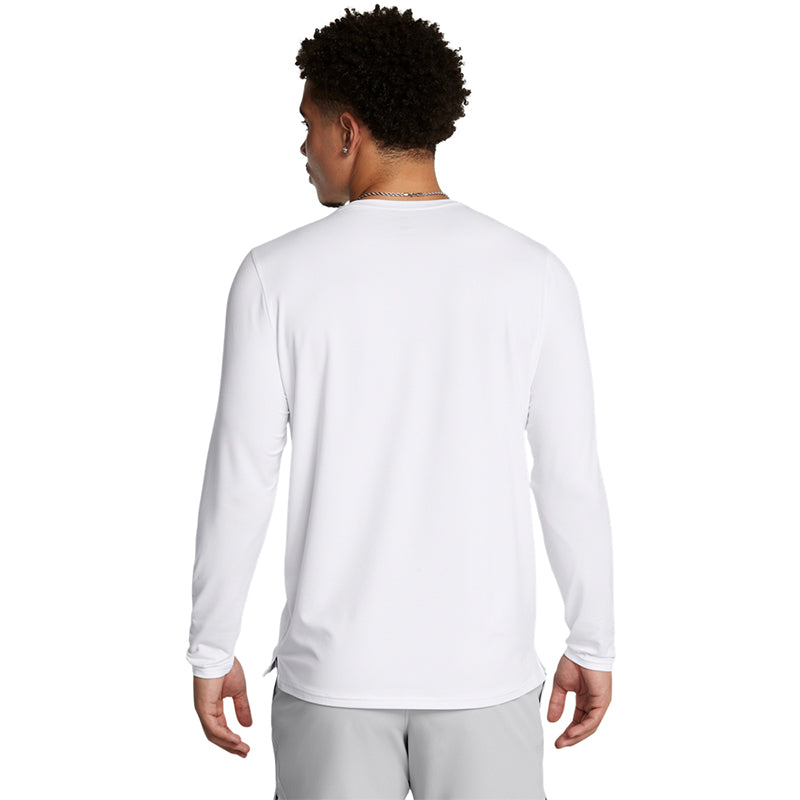 Under Armour Men Project Rock Authentic Crew Long Sleeve | 1386871-100