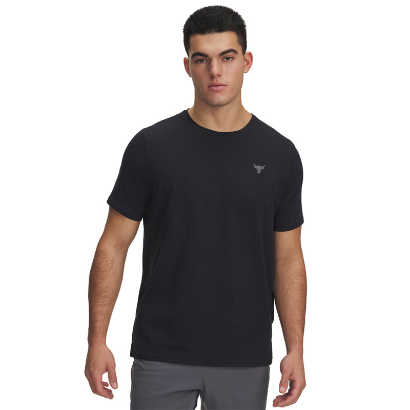 Under Armour Men Project Rock Authentic Crew Short Sleeve | 1386872-001