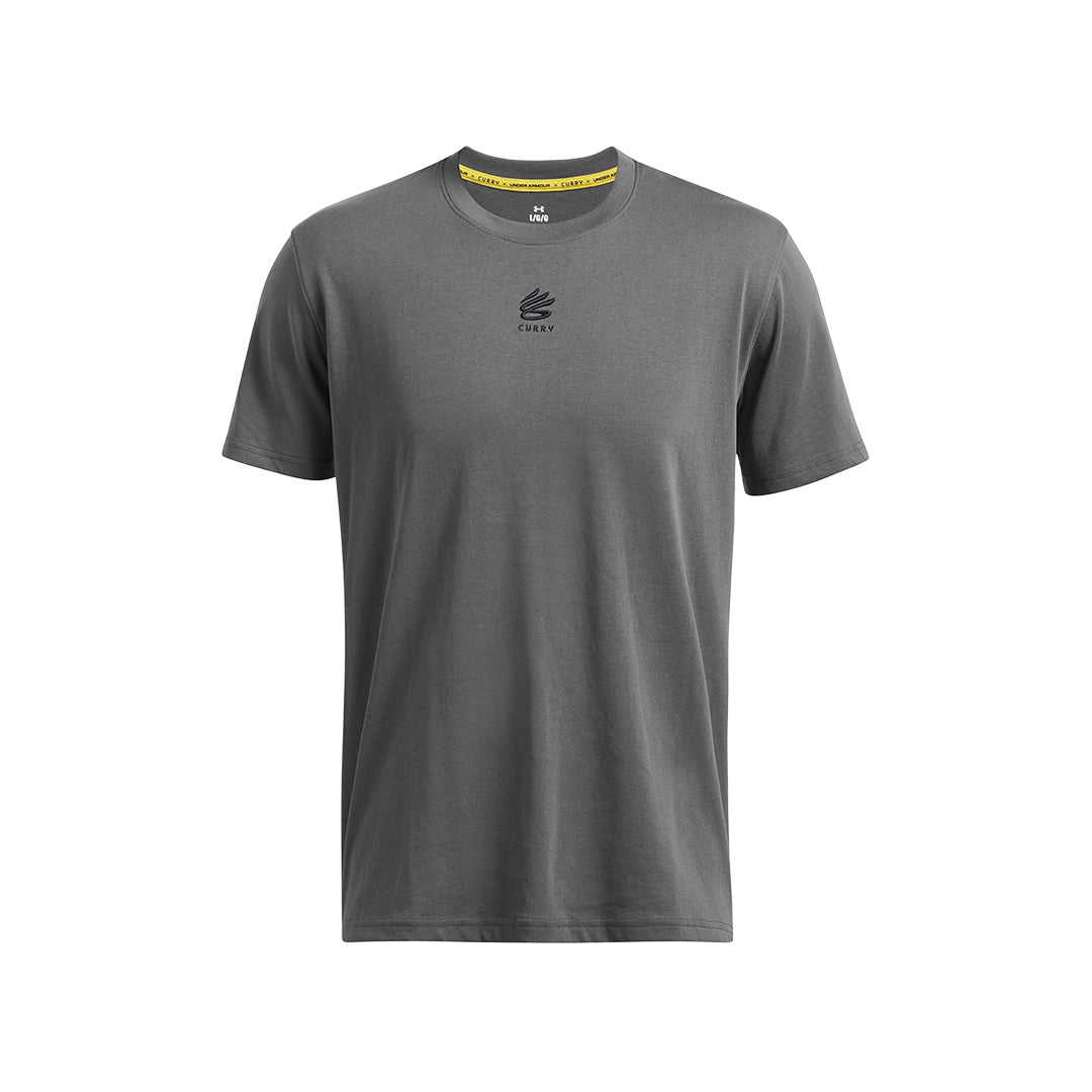 Under Armour Men Curry Hvyweight Logo T-Shirt | 1387107-025