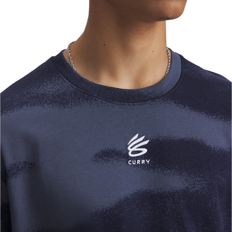 Under Armour Men Curry Hvyweight Logo T-Shirt | 1387107-044