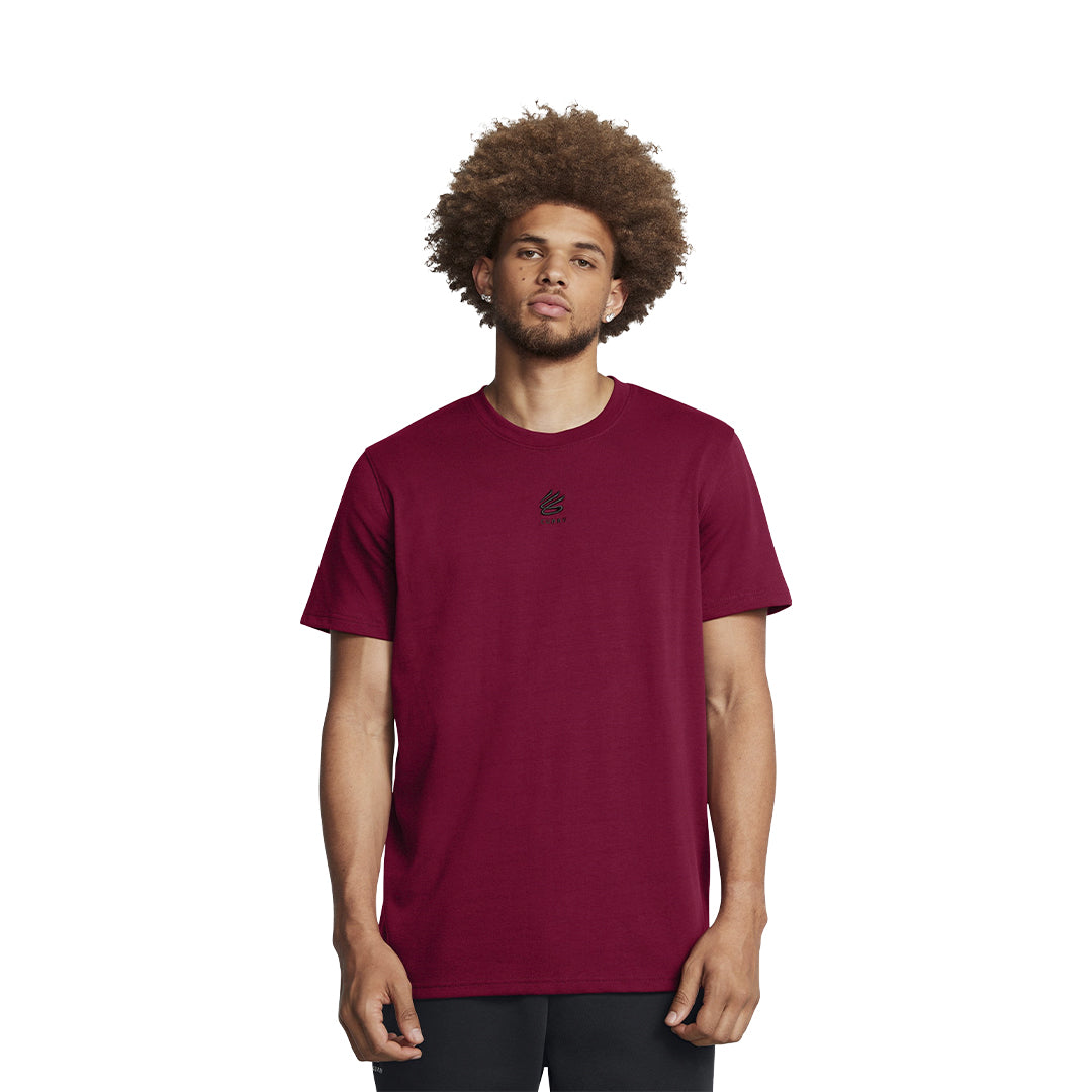 UA Men Curry Hvyweight Logo T-Shirt | 1387107