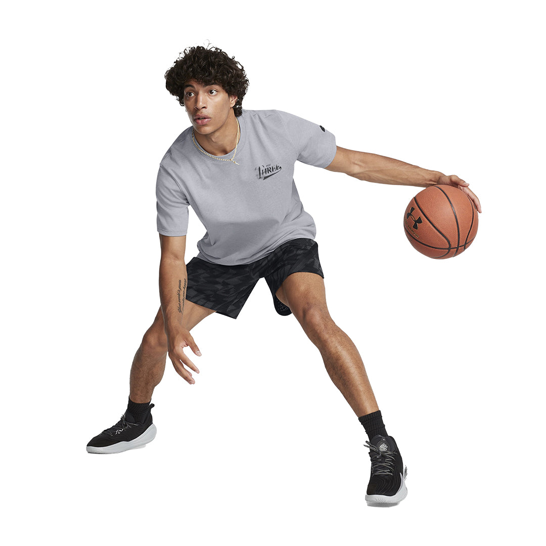 UA Men Curry Verbiage Heavyweight T-Shirt | 1387110