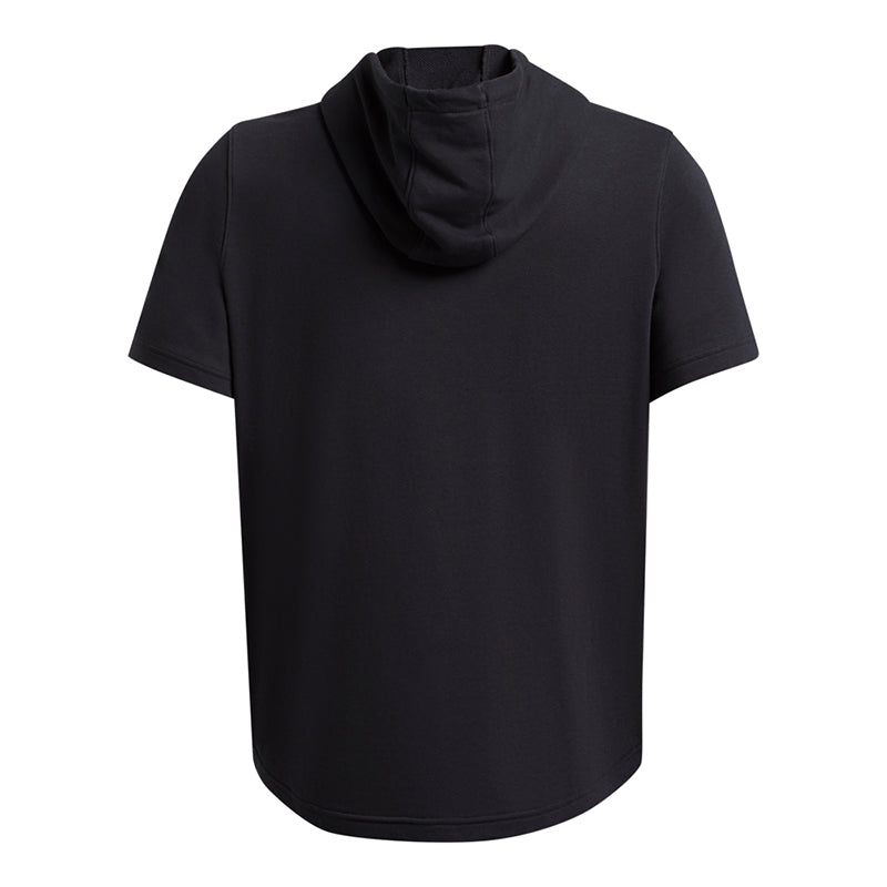 Under Armour Men Project Rock Terry Short Sleeve Hoodie | 1387447-001