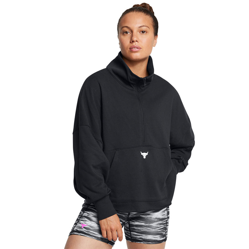 Under Armour Women Project Rock Half Zip Pullover | 1387760-001