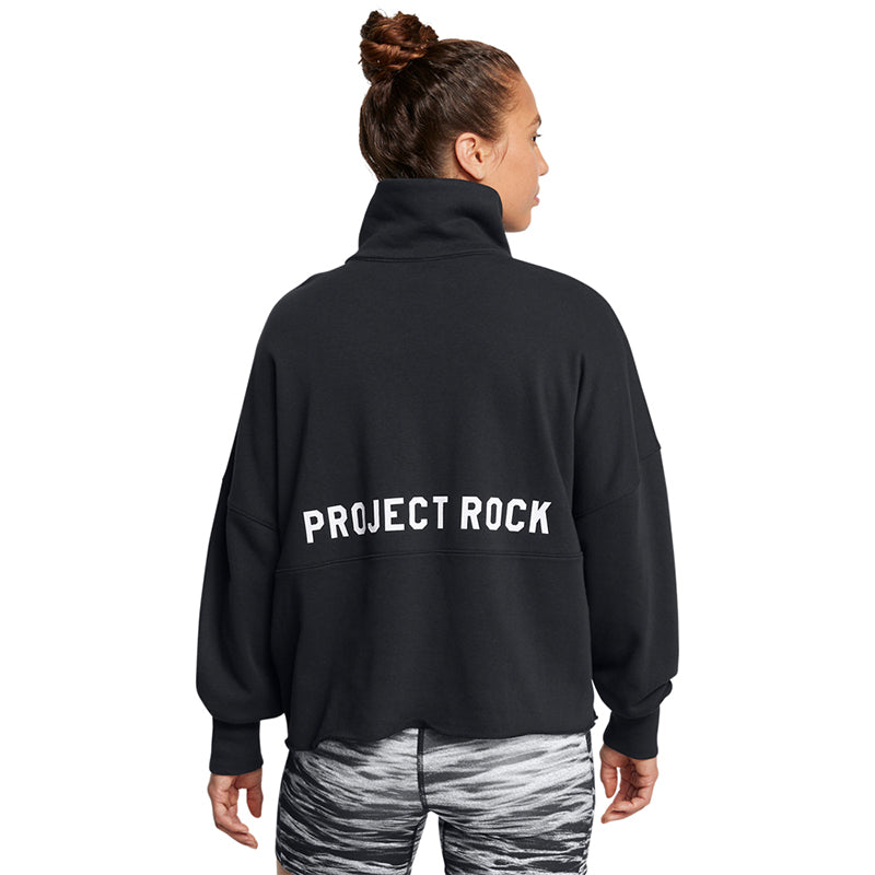Under Armour Women Project Rock Half Zip Pullover | 1387760-001