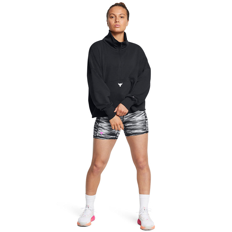 Under Armour Women Project Rock Half Zip Pullover | 1387760-001
