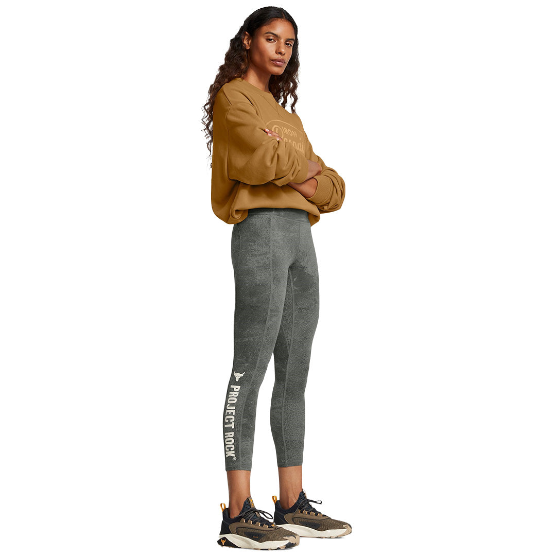 Under Armour Women Project Rock Let's Go Ankle Leggings Pants | 1387766-709