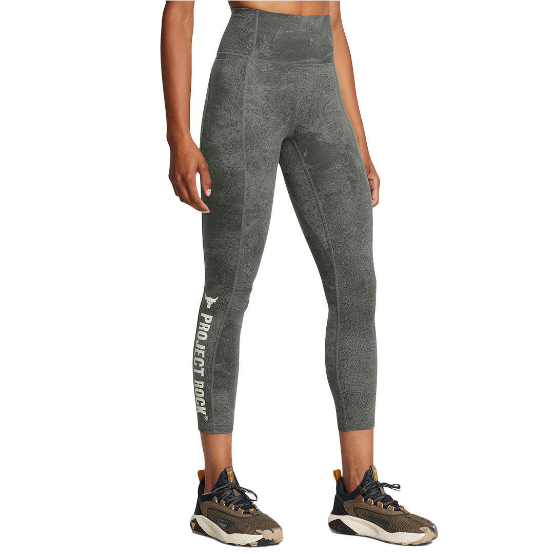 Under Armour Women Project Rock Let's Go Ankle Leggings Pants | 1387766-709