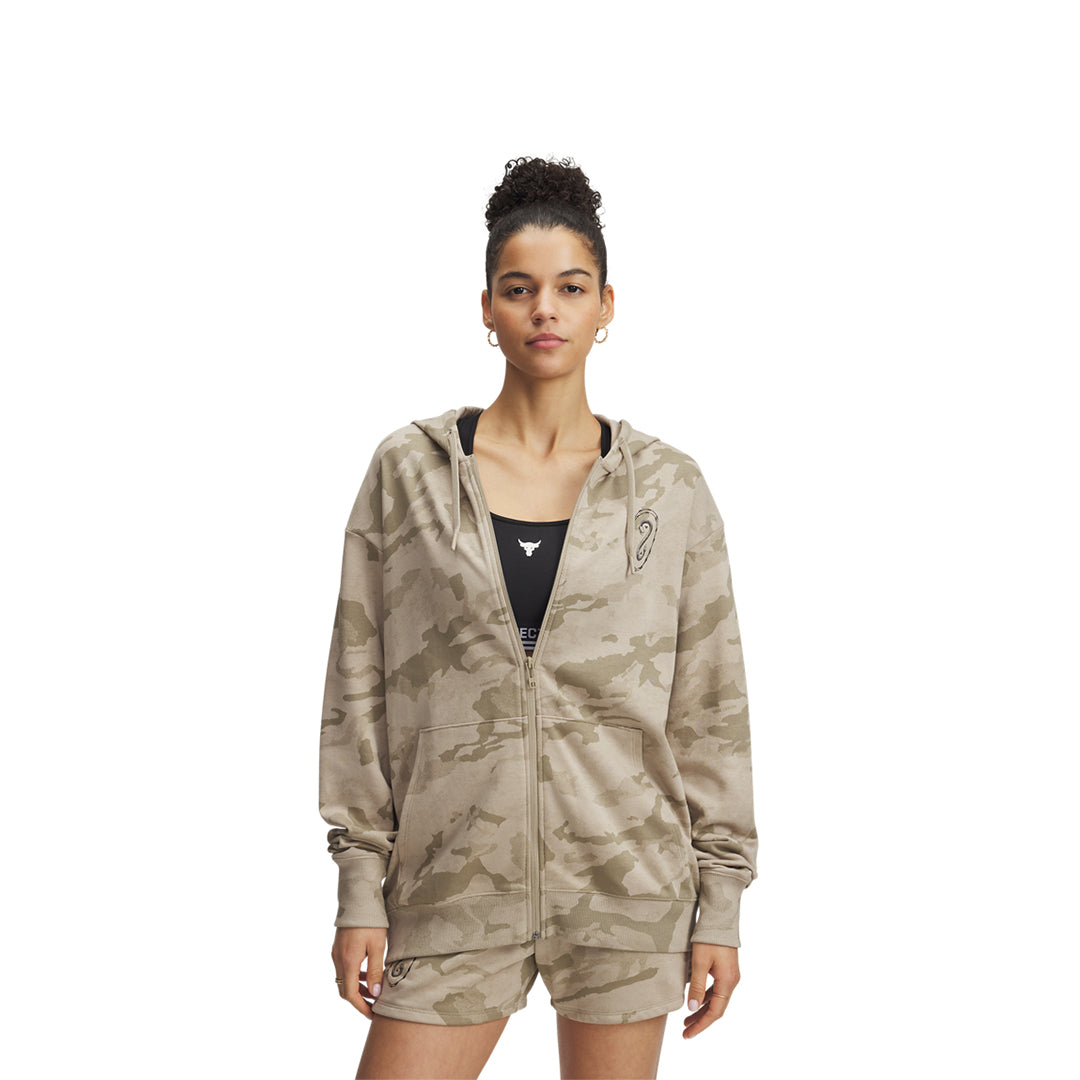 Under Armour Women Project Rock HWT Full Zip | 1389708-299