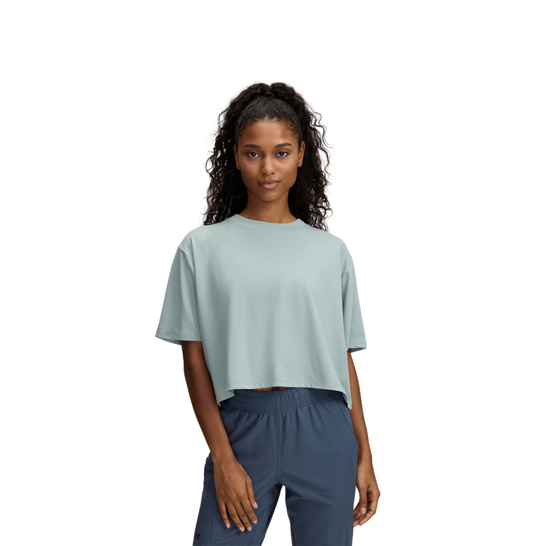 Under Armour Women Rival Short Sleeve | 1389721-348