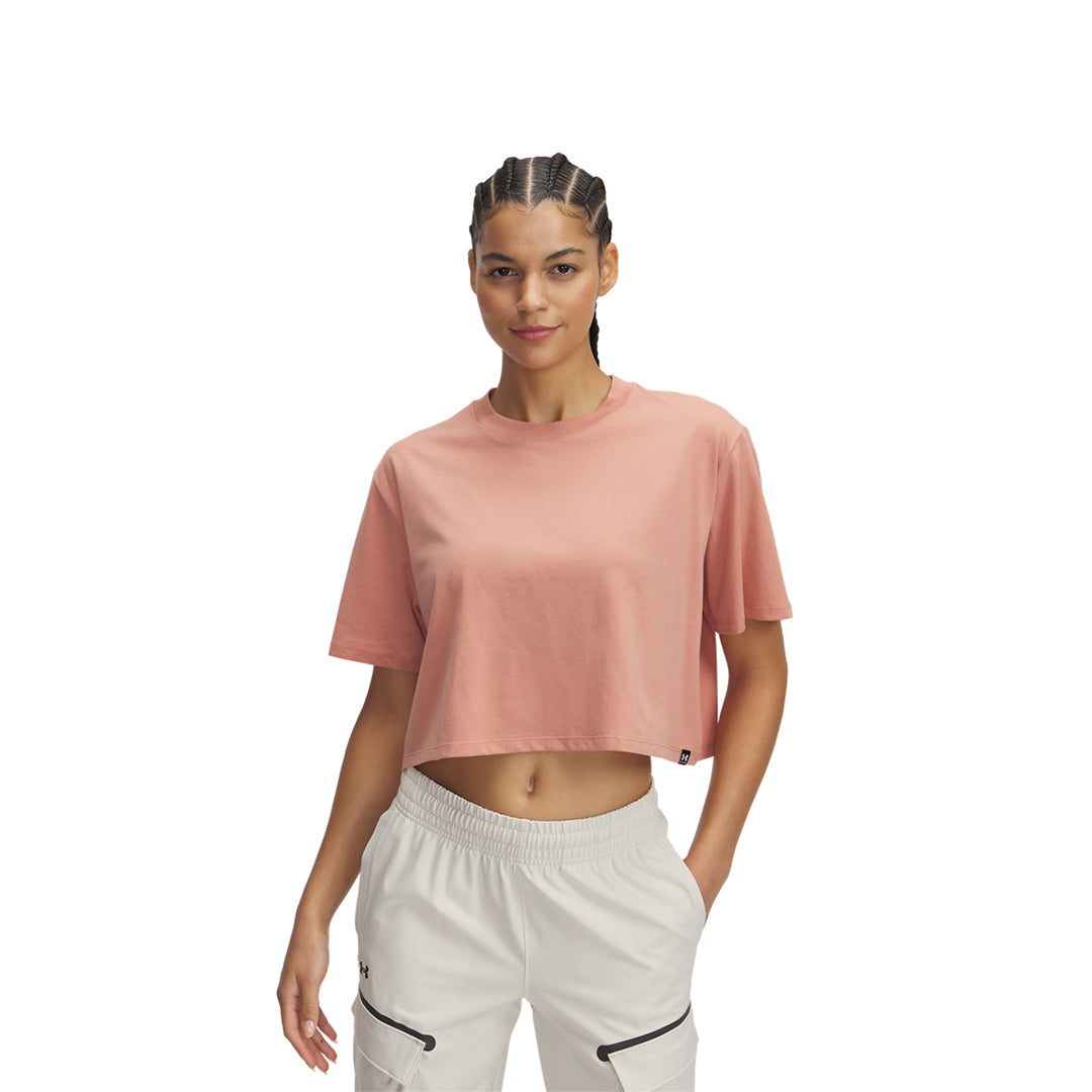 Under Armour Women Rival Short Sleeve | 1389721-696