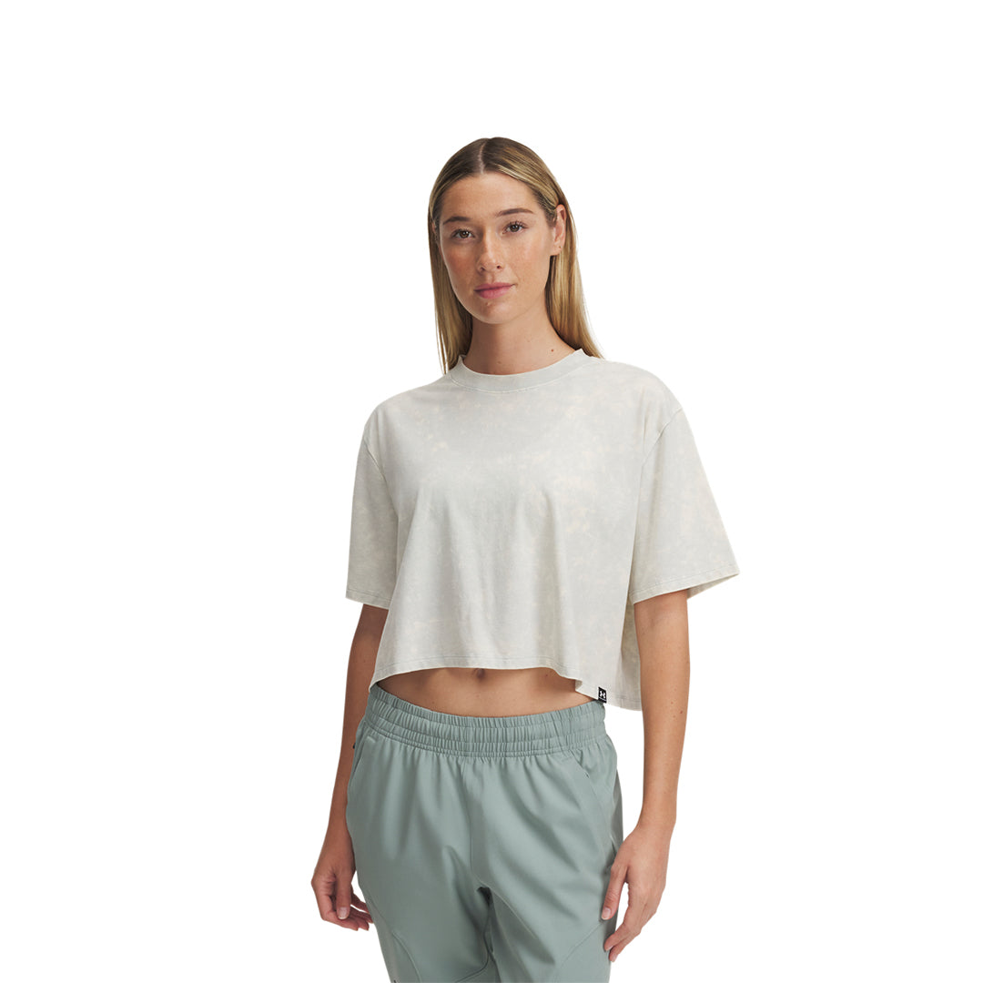 Under Armour Women Rival Wash Short Sleeve  | 1389724-377