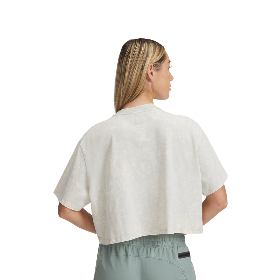 Under Armour Women Rival Wash Short Sleeve  | 1389724-377