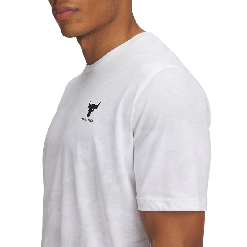 Under Armour Men Project Rock Printed Short Sleeve | 1389898-100