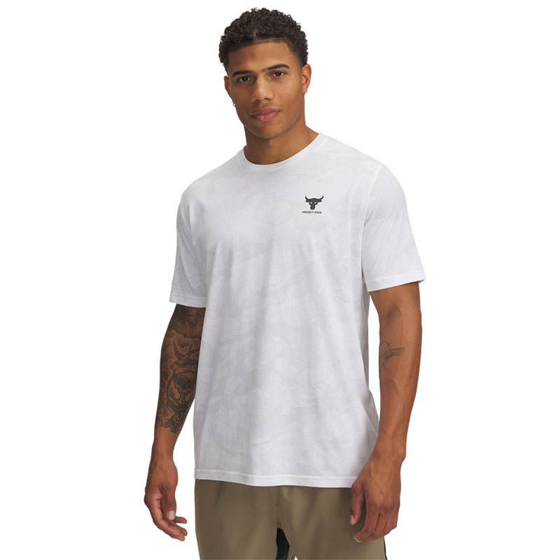 Under Armour Men Project Rock Printed Short Sleeve | 1389898-100
