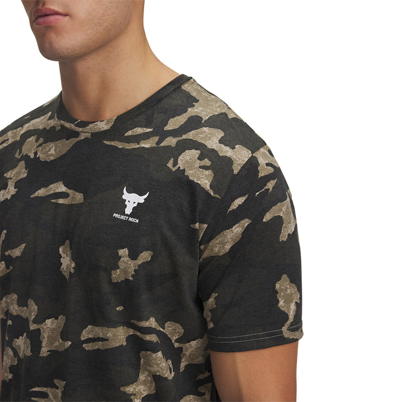 UA Men Project Rock AOP Short Sleeve | 1389898