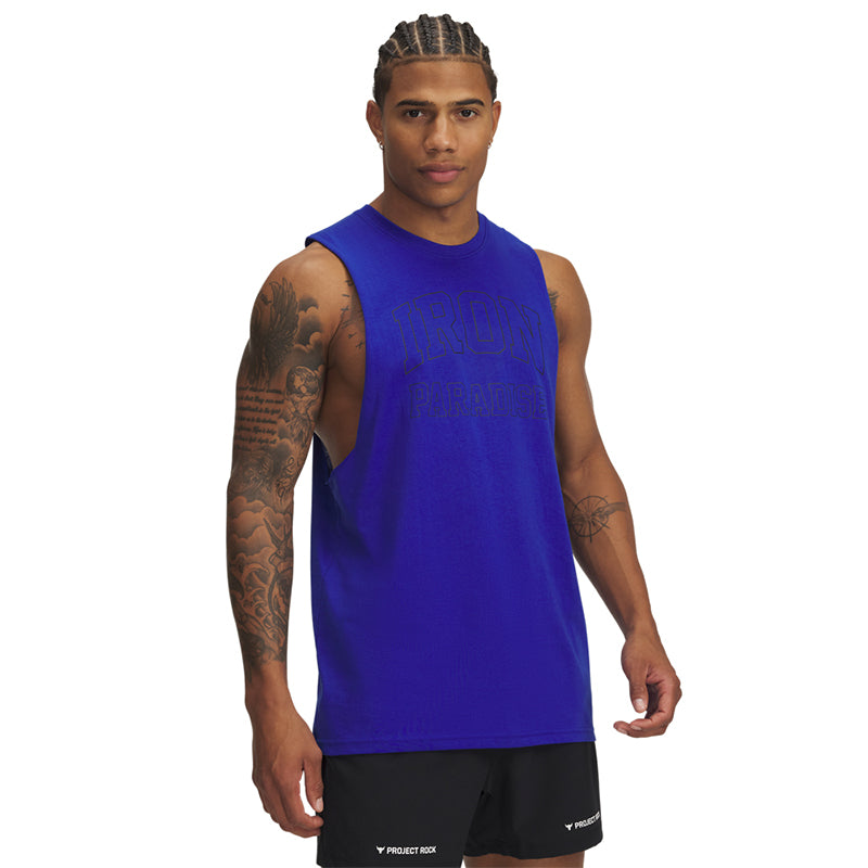 Under Armour Men Project Rock Iron Paradise Sleeveless | 1389902-400