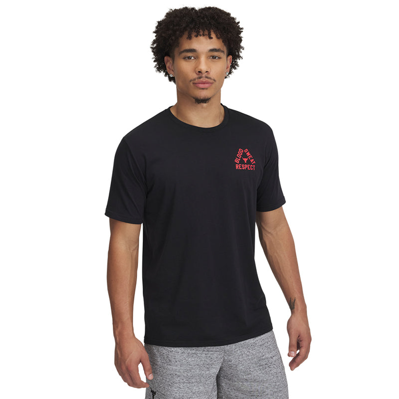 Under Armour Men Project Rock Short Sleeve  | 1389906-001