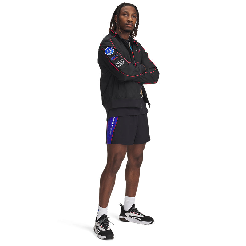 Under Armour Men Project Rock Woven Colorblock Shorts | 1389919-001