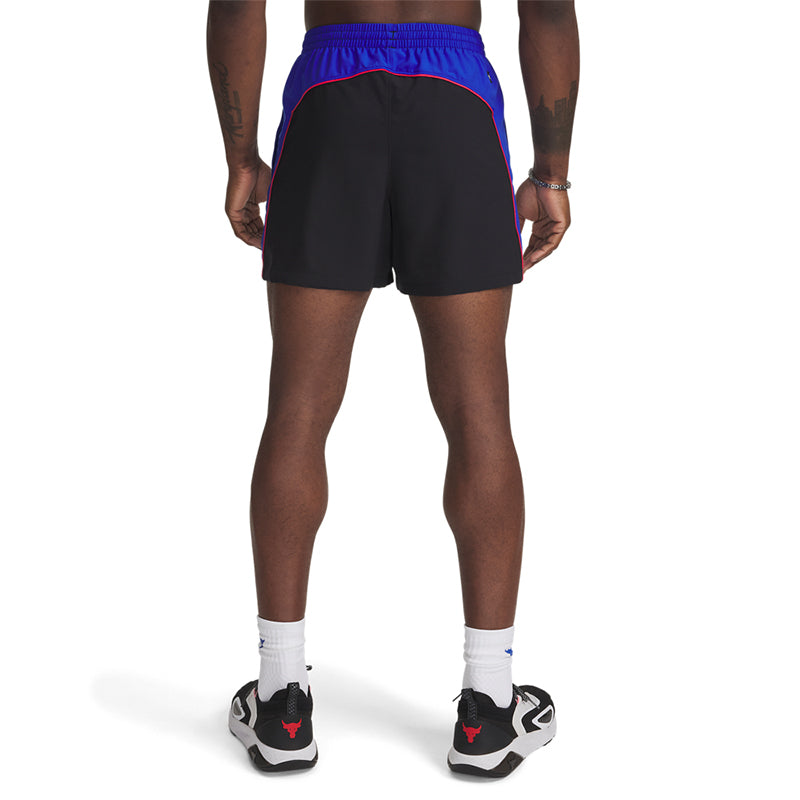 Under Armour Men Project Rock Woven Colorblock Shorts | 1389919-001