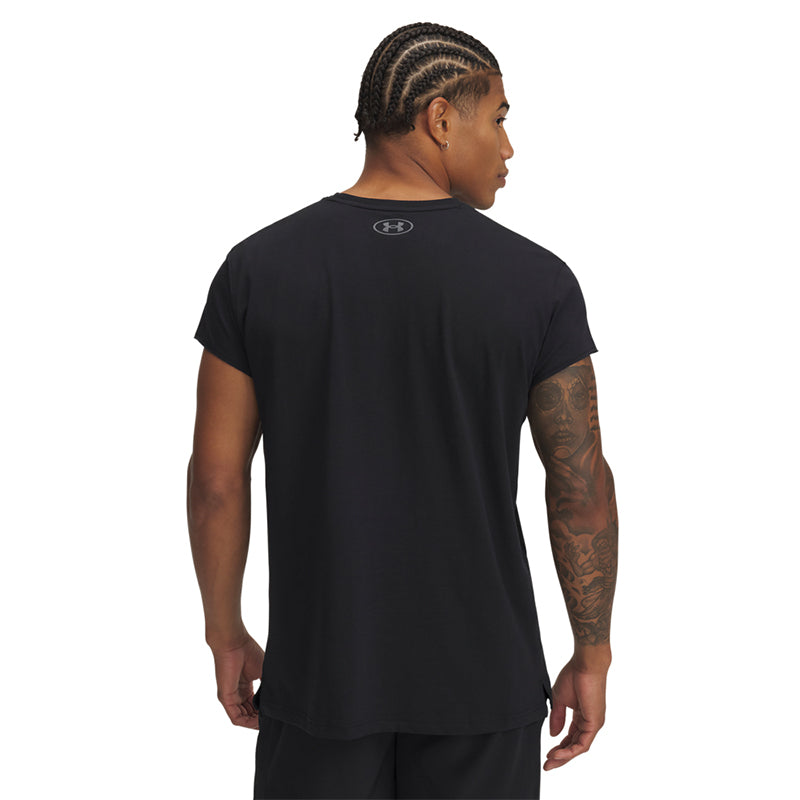 Under Armour Men Project Rock Cap Sleeve T-Shirt | 1389940-001