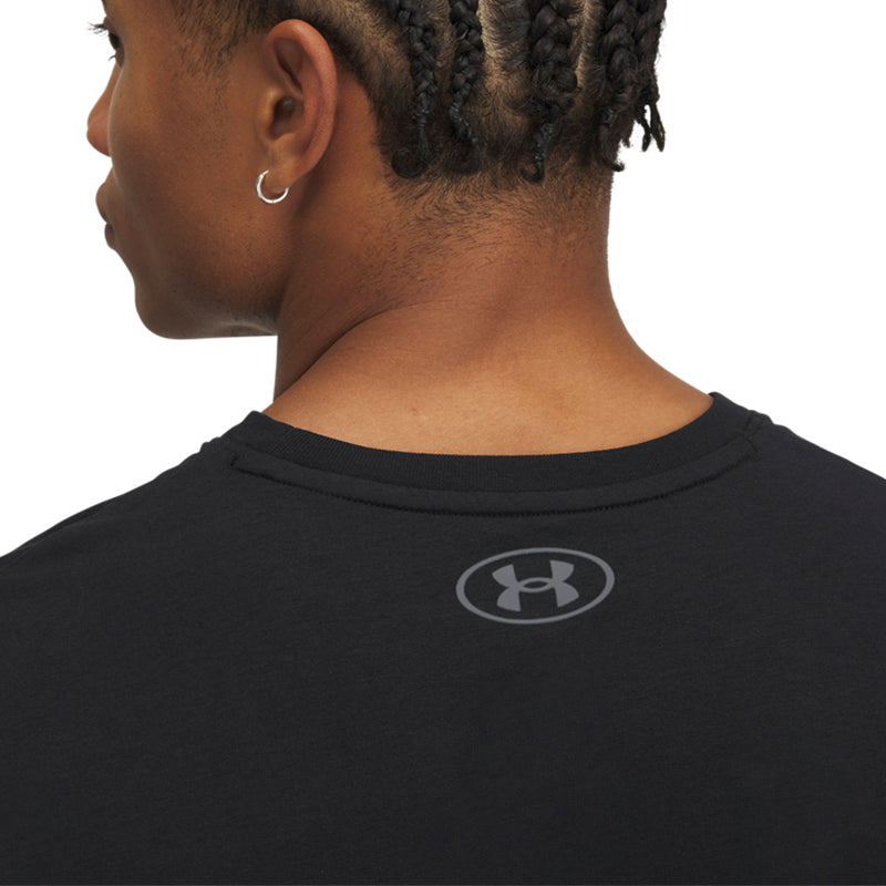 Under Armour Men Project Rock Cap Sleeve T-Shirt | 1389940-001