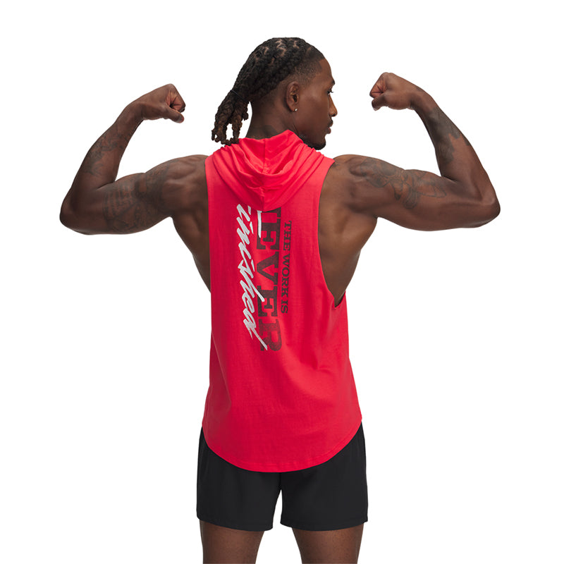 Under Armour Men Project Rock Sleeveless Hoodie | 1389947-989