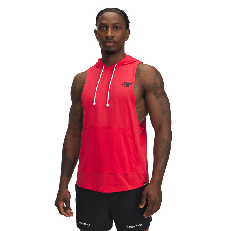 Under Armour Men Project Rock Sleeveless Hoodie | 1389947-989