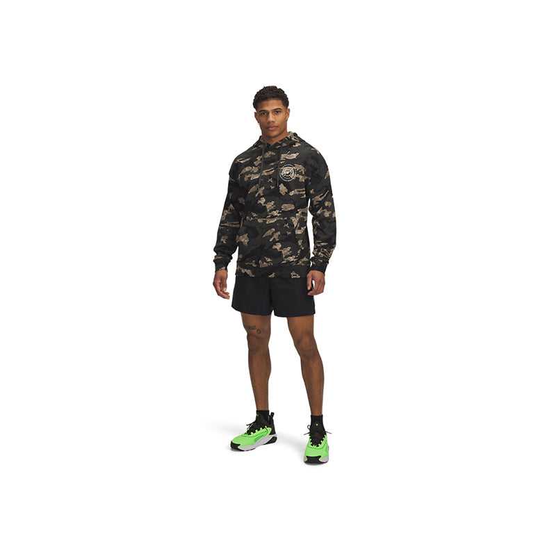 Under Armour Men Project Rock Aop Terry Hoodie | 1389951-310