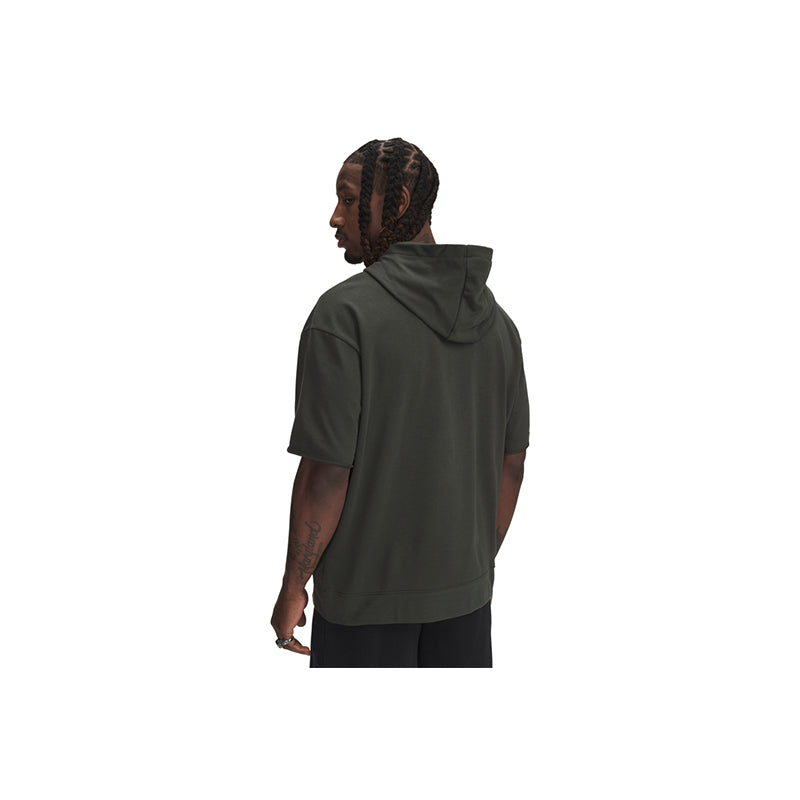 UA Men Project Rock Short Sleeve Terry Hoody | 1389952